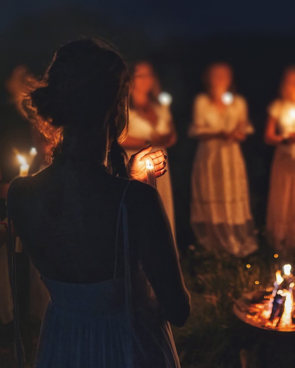 Cercle de femmes dans le Perche